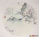 中国美术学院美术考级人物画考级九级优秀试卷